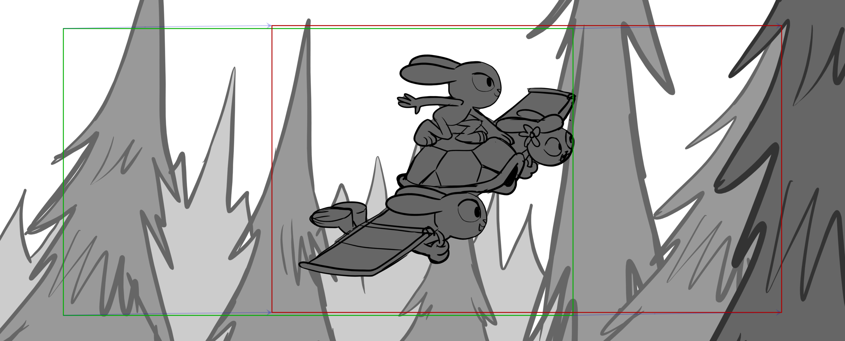 Venom Wars — Escena 14, panel 9, storyboard by Melissa Ballesteros